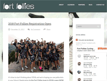 Tablet Screenshot of fortfollies.com